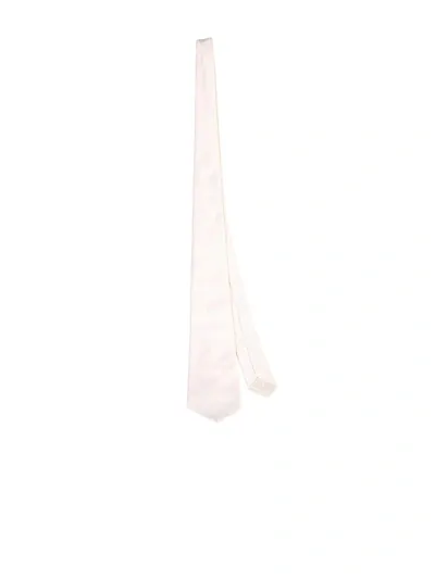 Kiton Ties In White