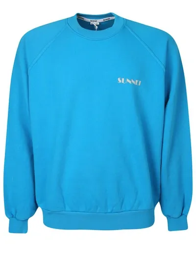 Sunnei Sweatshirts In Blue