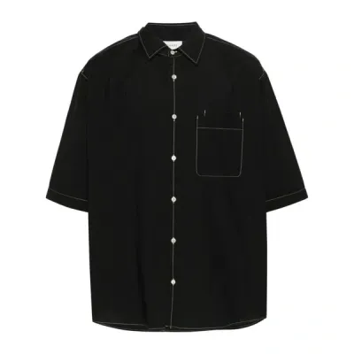 Lemaire Shirts In Black