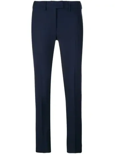 Incotex Skinny Fit Trousers In Blue