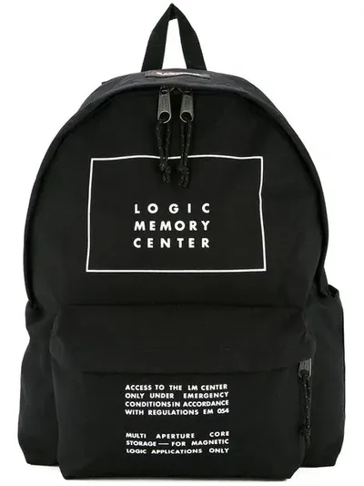 Undercover Eastpak Printed Canvas Backpack In Black