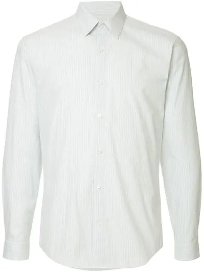 Cerruti 1881 Striped Shirt In White