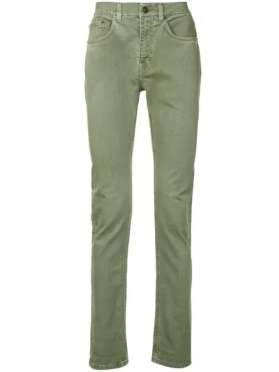 Cerruti 1881 Skinny Trousers In Green