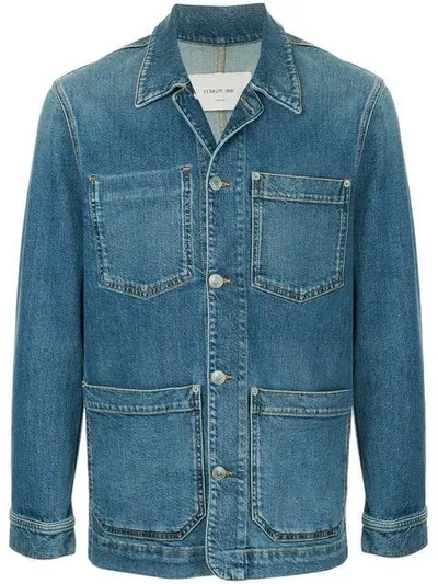 Cerruti 1881 Denim Jacket In Blue