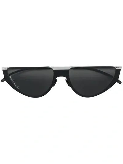 Mykita + Martine Rose Selina Sunglasses In Black