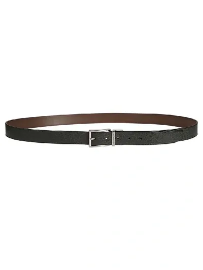 Michael Kors Logo Detail Belt In Black