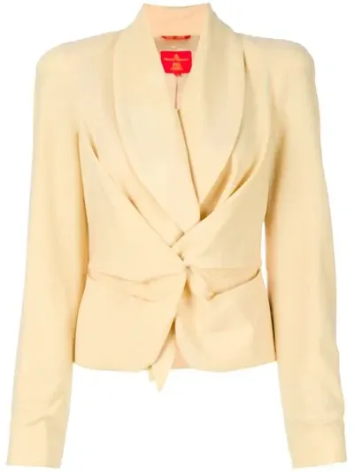 Pre-owned Vivienne Westwood 1990s Red Label Long-sleeve Jacket In Neutrals