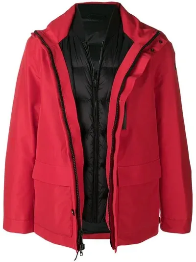 Woolrich Padded Jacket In Red