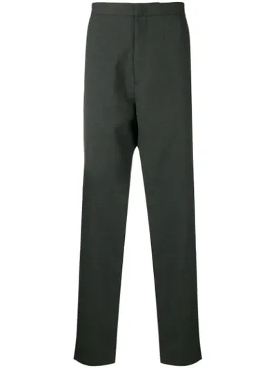 Jil Sander Straight-leg Trousers In Grey