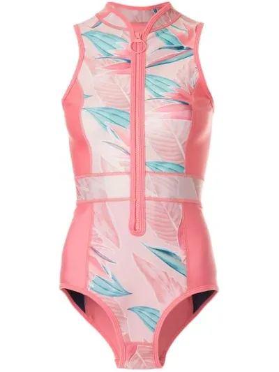 Duskii Jennifer Tank Suit In Pink