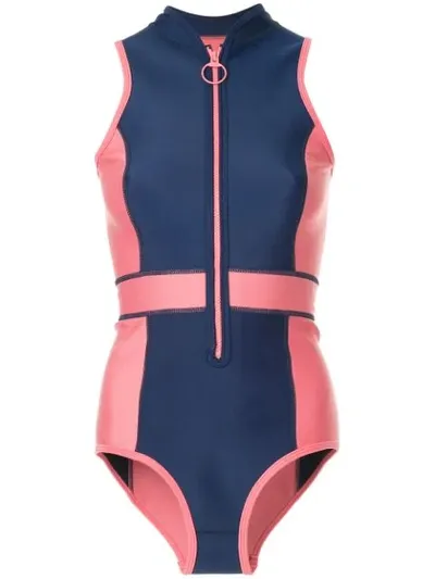 Duskii Jennifer Tank Suit In Pink