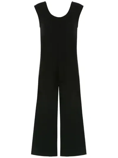 Osklen Cropped Jumpsuit In Black