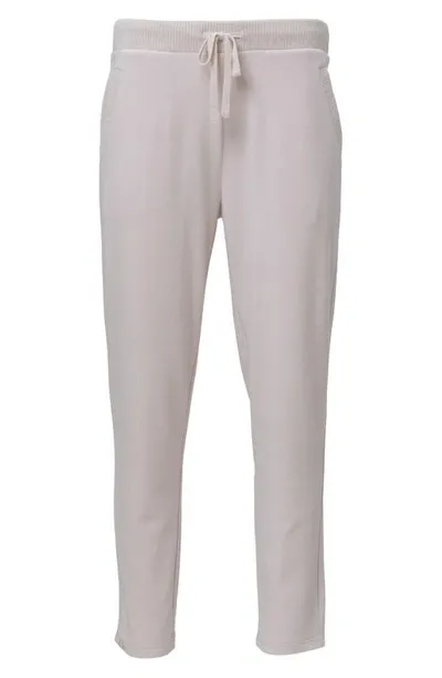 Barefoot Dreams Malibu Collection Brushed Fleece Pants In Sand Dune