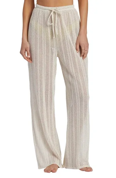 Billabong Largo Beach Cover-up Pants In Salt Crystal