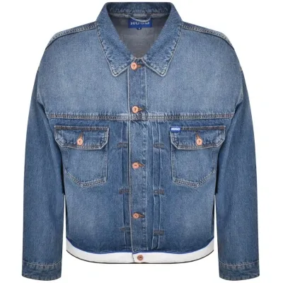 Hugo Blue Corso Denim Jacket Blue