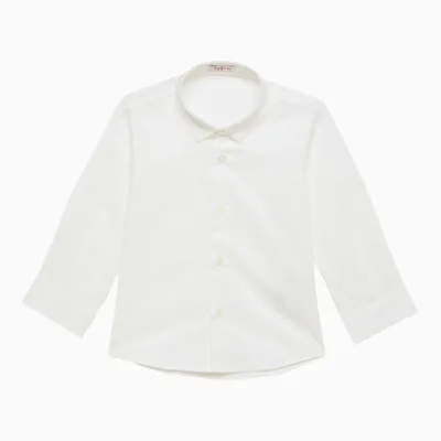 Il Gufo White Cotton Shirt