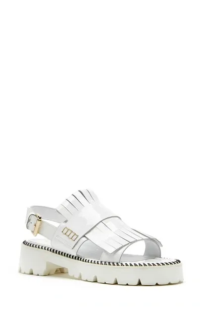 La Canadienne Raisa Slingback Sandal In White