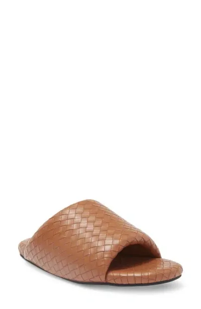 Simon Miller Woven Bubble Slide Sandal In Brown