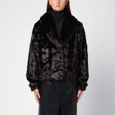 The Garment Dixie Brown Faux Fur Coat