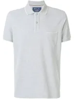 Loro Piana Classic Short Sleeve Polo In Grey