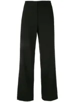 Dion Lee Tailored Mesh Insert Trousers In Black