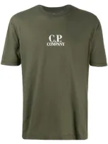 C.p. Company No Gravity Logo T-shirt In Green