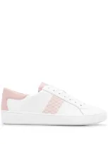 Michael Michael Kors Logo Print 30mm Low-top Sneakers In White