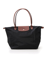 Longchamp Le Pliage Original Large Shoulder Bag In Black