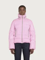 Ferragamo Puffer Jacket In Pink