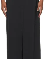 Rosetta Getty Cropped Straight-leg Trousers In Black