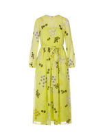 Red Valentino Redvalentino Floral Printed Tied In Yellow