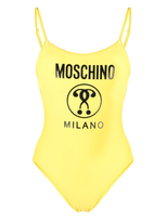 Moschino One-piece Swimsuits In Yellow