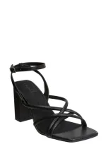 Naked Feet Mood Ankle Strap Sandal In Black