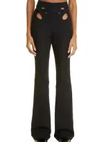 Dion Lee Black Interloop Trousers