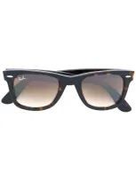 Ray Ban Wayfarer Sunglasses In Brown