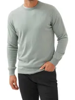 Rodd & Gunn Queenstown Crewneck Sweater In Sage