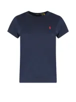 Polo Ralph Lauren Pony Embroidered Crewneck T In Navy