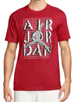 Jordan Air  Graphic T-shirt In Gym Red