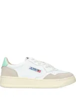 Autry Leather Medalist Low-top Sneakers In White