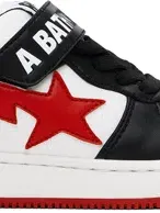 Bape Kids Black Sta #1 Sneakers