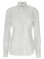 Brunello Cucinelli Monile Shirt, Blouse White