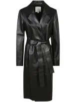 Calvin Klein Trench In Black