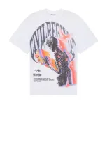 Civil Regime American Classic Oversized Tee In 화이트