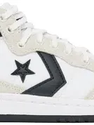 Converse White & Gray Cons Fastbreak Pro Mid Top Sneakers