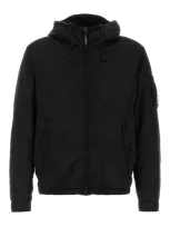 C.p. Company Cs Ii Hooded Jacket In Black