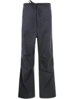 Darkpark Daisy Heavy Twill Wool Pants Clothing In Grey