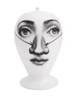 Fornasetti Burlone Vase In White