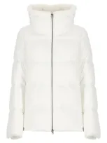 Herno Quilted Down Jacket In White