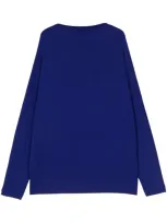 Issey Miyake Wind Smooth Top In Blue