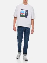 Jacquemus Printed Cotton T-shirt In White